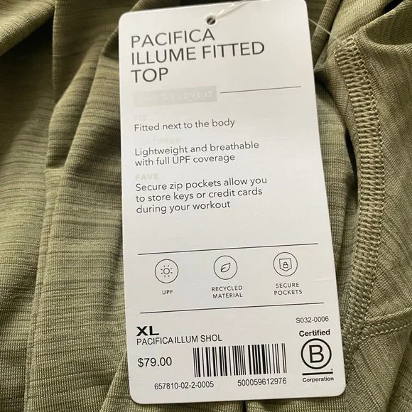 Athleta Pacifica Illume UPF Fitted Top - Picture 5 of 6